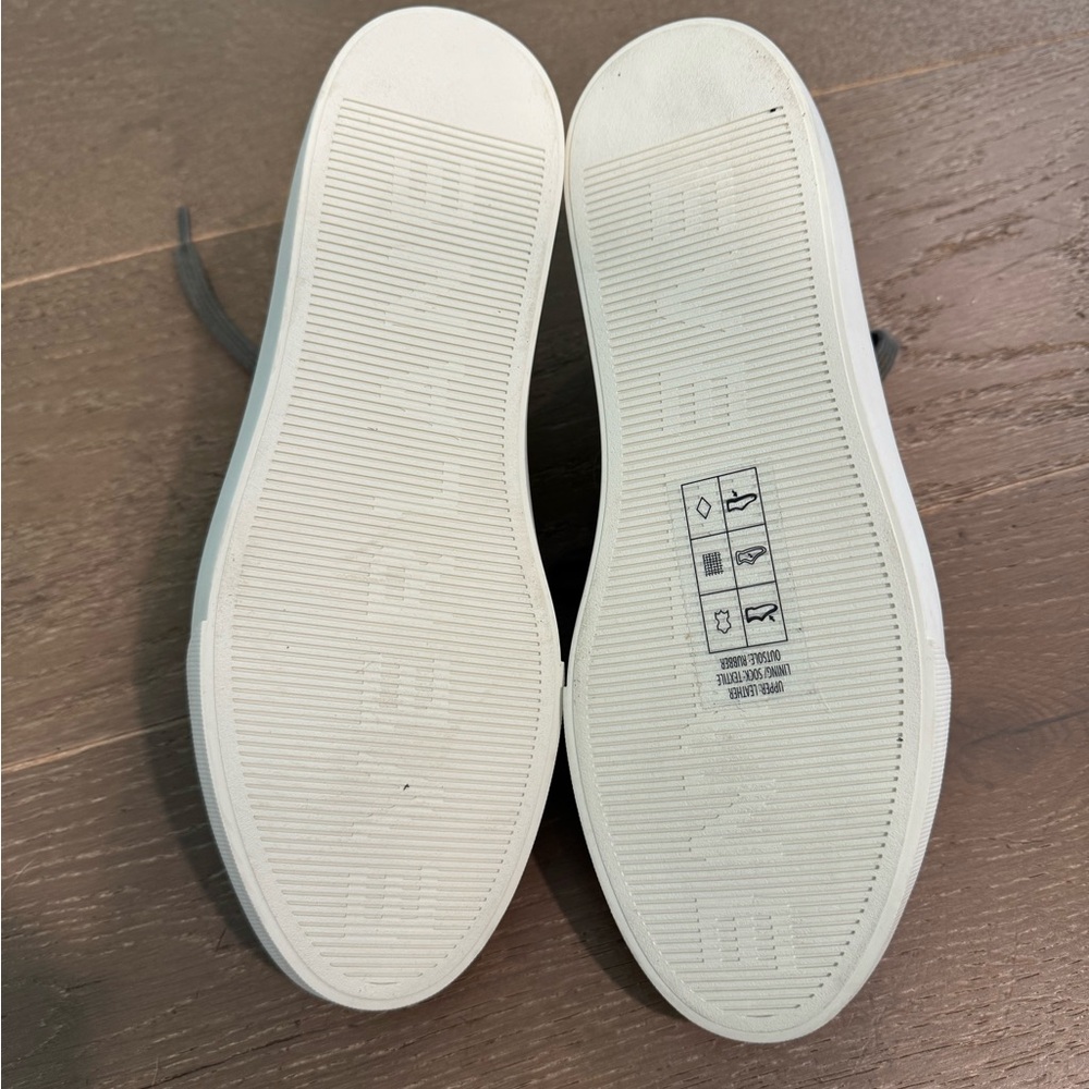 Everlane Day Sneaker Womens 8.5 Olive Green Leather Low Classic Tennis Shoe - Picture 5 of 5